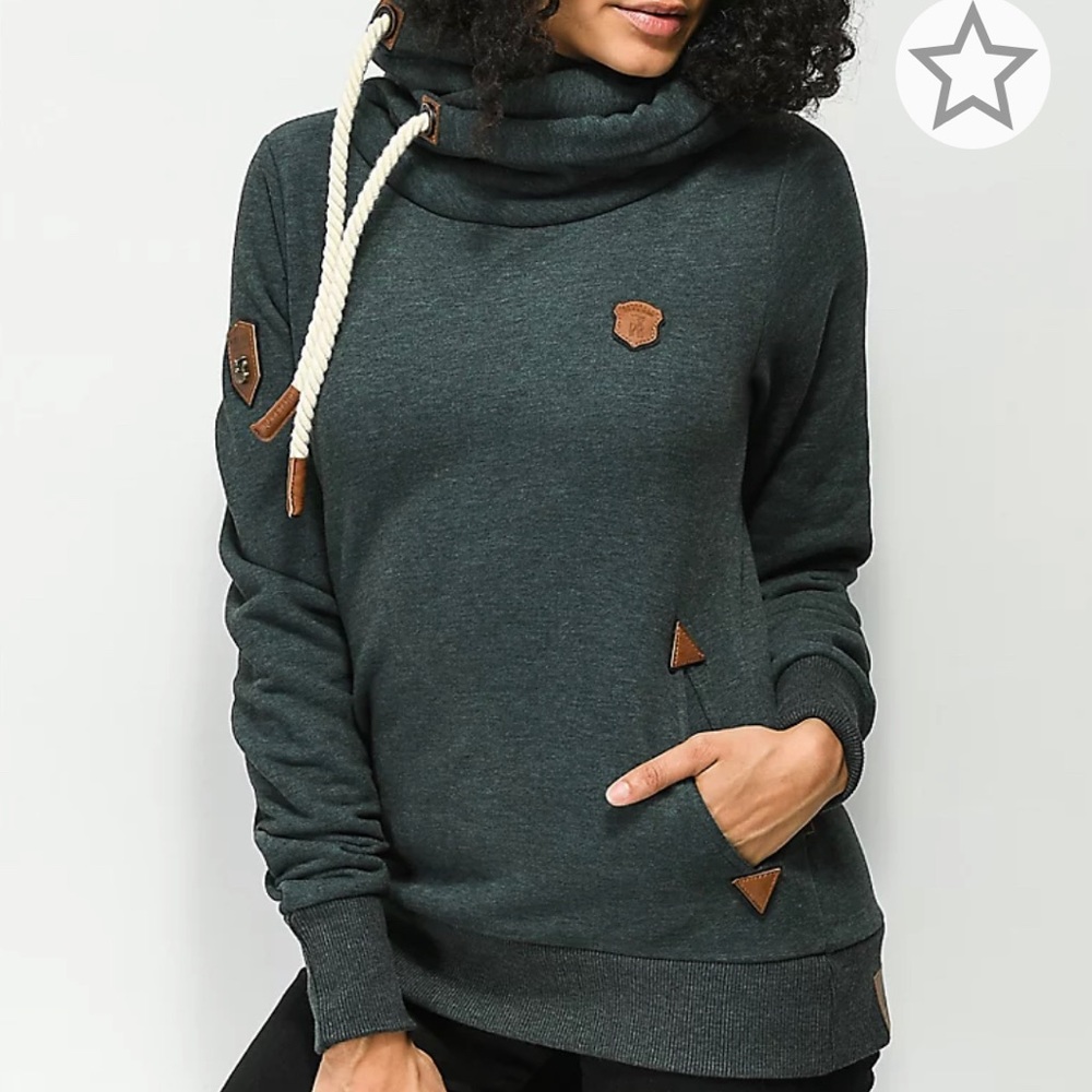 Perfect condition Naketano earth dirty goose hoodie (SIZE M)